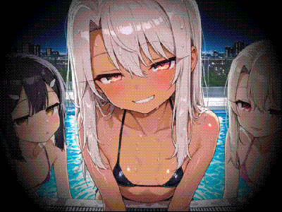 お兄ちゃんも入ろーよ、ほーら、はやくはやく♪